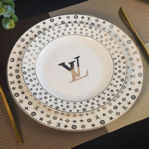 lv plate|louis vuitton tableware.